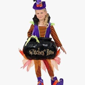 Princess paradise Cauldron witch premium costume. NWT Xs